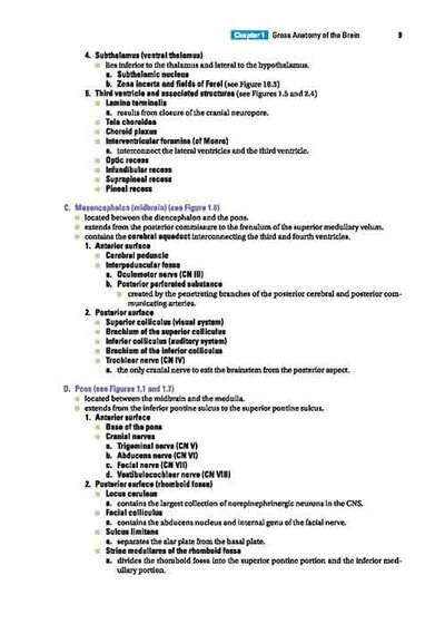 BRS Neuroanatomy (Board Review Series) Sixth Edition 2020